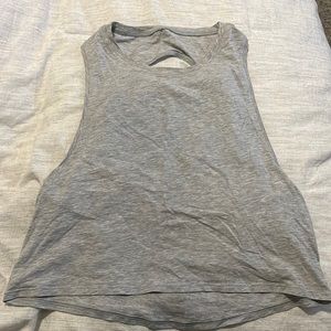 Grey lulu tank
